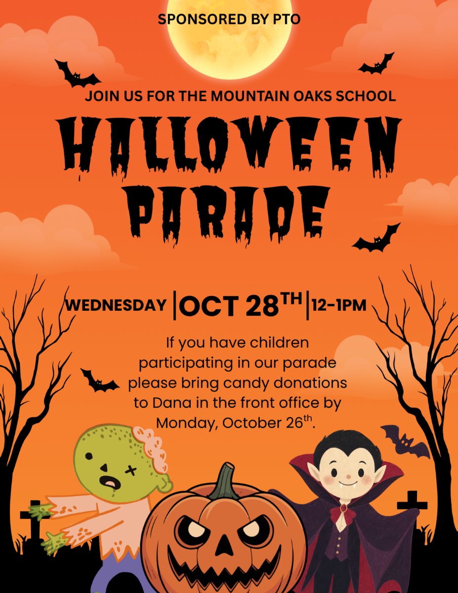 Halloween Parade flyer